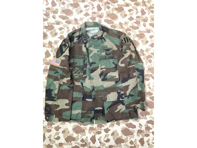 Blůza Woodland - General Support Platoon 3rd Inf. Div.