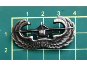 Ausweis - U.S. Glider Infantry Qualification Badge -  Sterling Silver