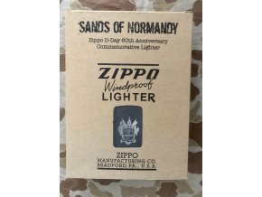 Zippo D-Day 60th Anniversary Sands of Normandy Commemorative Lighter Ltd Edition