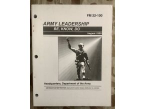 Manuál Army Leadership "Be, Know, Do"