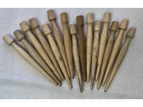 Wooden US tent pegs