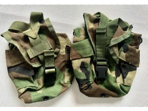 MOLLE II, Pouch, Canteen Carrier, Utility Woodland