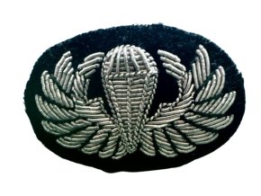 Basic Paratrooper Badge - Bullion - Okinawa made