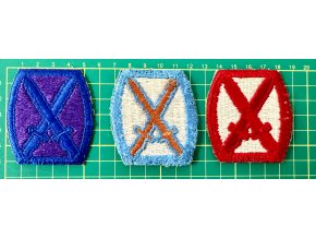 Set of experimental patches 10th Mountain Division.