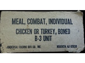 Meal, Combat, Individual B-3 Unit