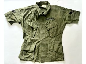 USAF Coat, Man's, Cotton, WR Poplin OG Army Shade 107 - L