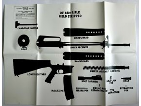 GTA 07-01-039 Disassembly Layout for M16A2 Rifle