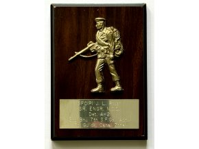 Commemorative plaque 7th Special Forces Group - Canal Zone.