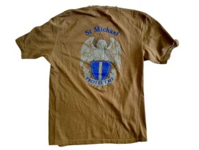 Bundeswehr T-Shirt St Michael Protect Me - 52/46