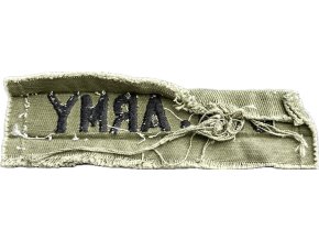 19183 60s vietnam war vietnamese made us army branch tape – upraveno