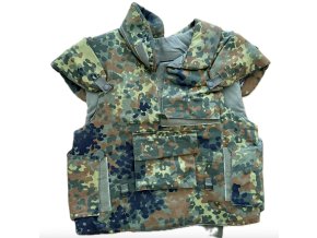 Splitterschutzweste - Flecktarn