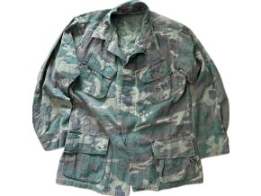 ERDL COAT MAN'S CAMOUFLAGE, POPLIN, WIND RESITANT, RIP-STOP - MEDIUM REGULAR - USMC
