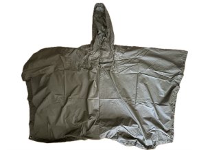 US ARMY WET WEATHER PONCHO OG-207 - NOS - 1984