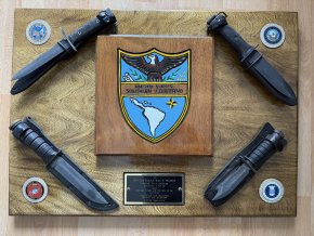 Ret. Gen. Rudolf "Rudy" F. Pekens U.S. Southern Command Leadership Plaque