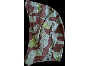 1950S WEST GERMAN BUNDESWEHR SPLINTER FIELD JACKET HOOD SPLITTERTARN (1)