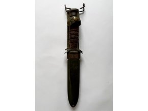 US M3 Knife PAL (Blade Marked) | Scarce M8 Scabbard (B.M. CO.) | Combat Used