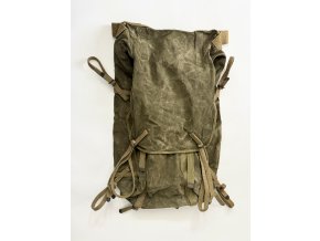 USGI WWII Packboard Cargo Attachment | Treated Canvas | Medic / Mountain Gear