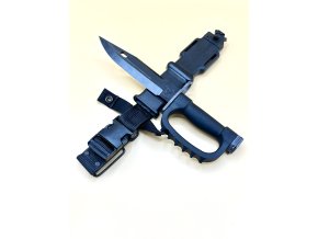 Rare Lan-Cay M9 Bayonet "D-Guard" (Knuckle Duster) | Black | 1998 | NOS