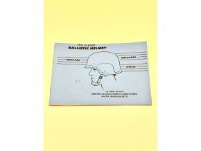 US Army Handbuch: PASGT Ballistic Helmet | Natick Labs | 80er Jahre