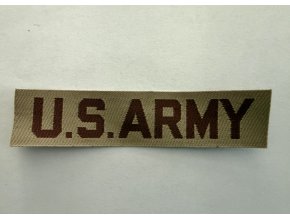Original U.S. ARMY Branch Tape | Desert DCU | Unissued
