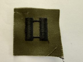 Original US Army Captain Collar Rank | Subdued | Unissued