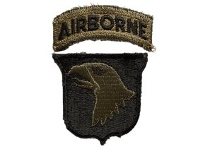 Original 101st Airborne Division Patch (Screaming Eagles) | Subdued | Cut-Edge