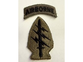 Original US Army Special Forces Patch w/ Airborne Tab (Vietnam) | Subdued