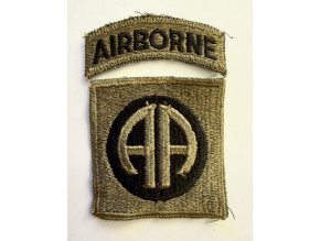 Original 82nd Airborne Division Patch (All American) | Subdued | Cut-Edge