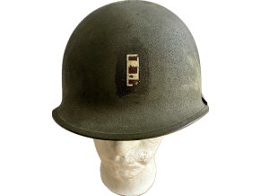 Original US M1 Helmet "W. Harper" (CW3) | Vietnam Era Rig