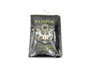 Stylový obal na pas USA | 3D znak Great Seal | Nový