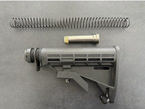 Complete M4 / AR-15 Stock Assembly | 3-Position | Unused