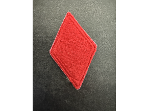 Original WWII 5th Infantry Division "Red Diamond" Patch | Cut Edge