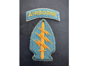 Original US Special Forces Patch w/ Experimental Airborne Tab | Cut Edge