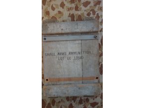 Muniční bedna dřevěná 30 cal - č.1