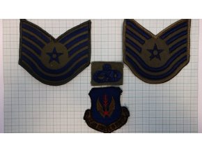 Nášivky USAF sada