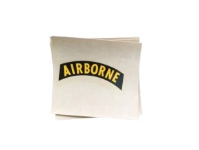 Decal na helmu/liner - oblouček Airborne