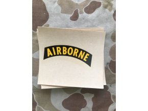 Helm/Leinenaufkleber - Airborne