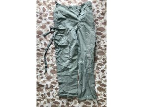 1st Pattern Trousers, Mens's, Cotton Wind Resistant Poplin OG 107