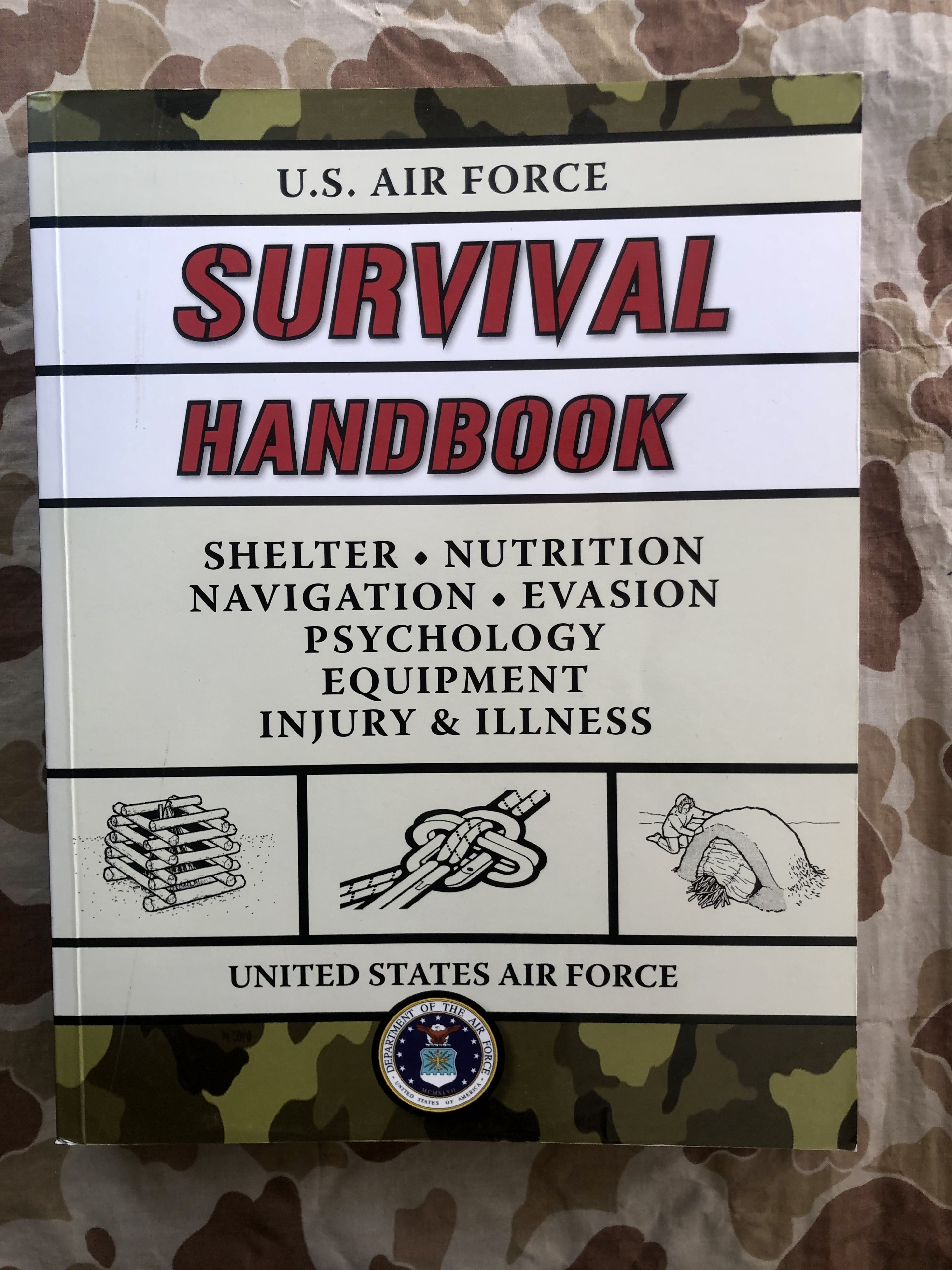Kniha U.S. Air Force Survival Manual