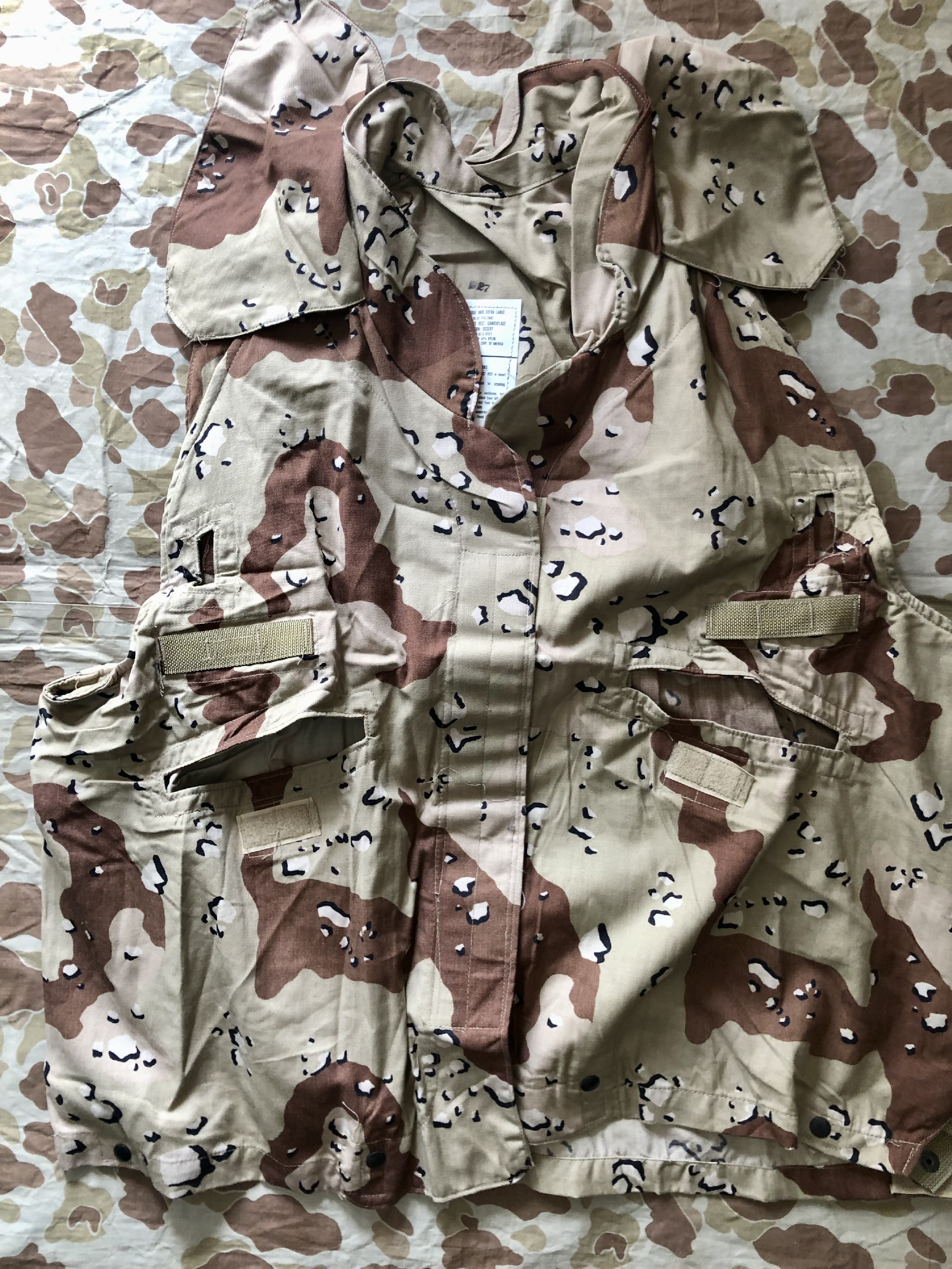 Cover, PASGT Vest, Camouflage Pattern Desert - L/XL