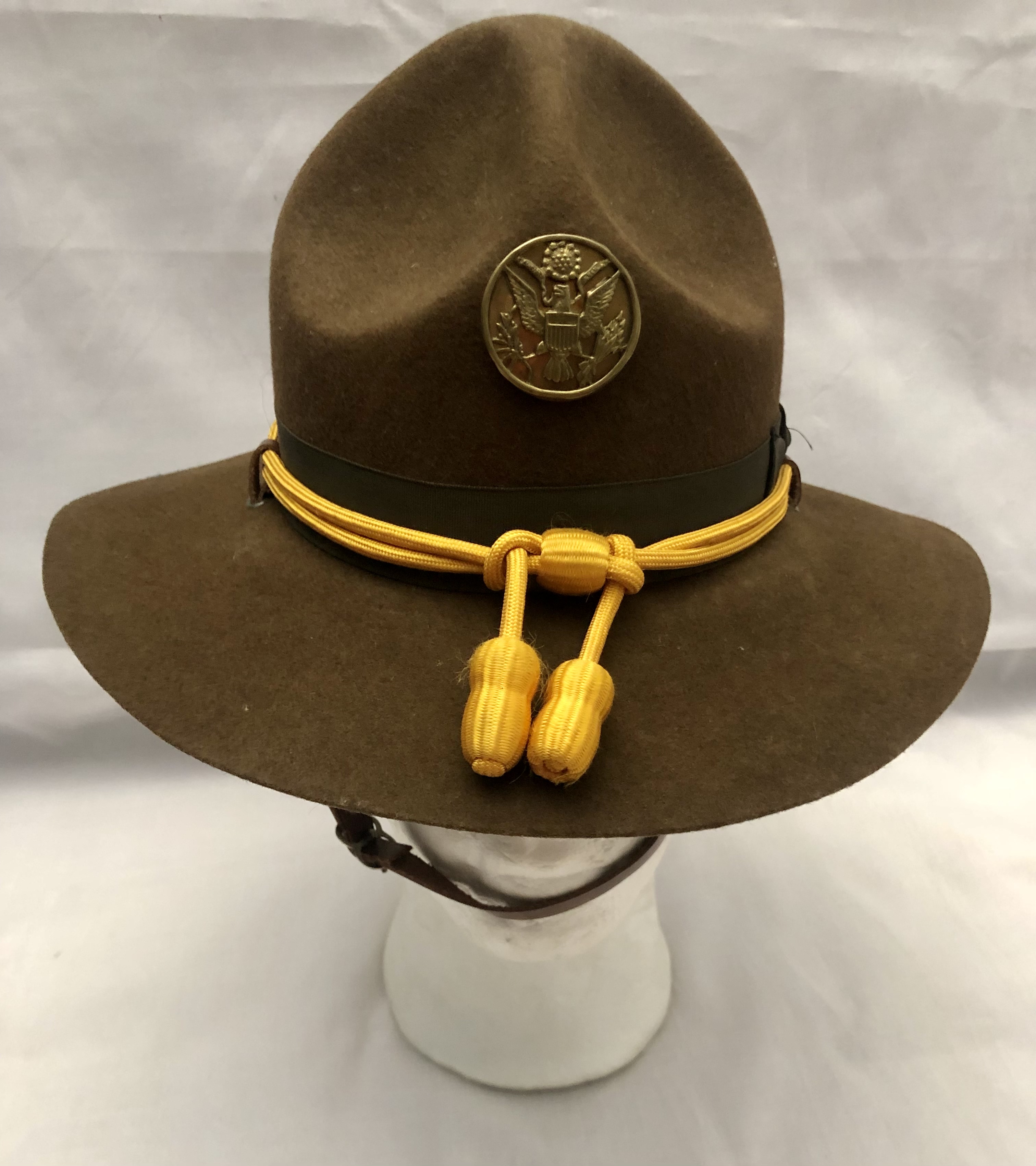 US Army M1911 Felt Campaign Hat 7 1/8 - 1944