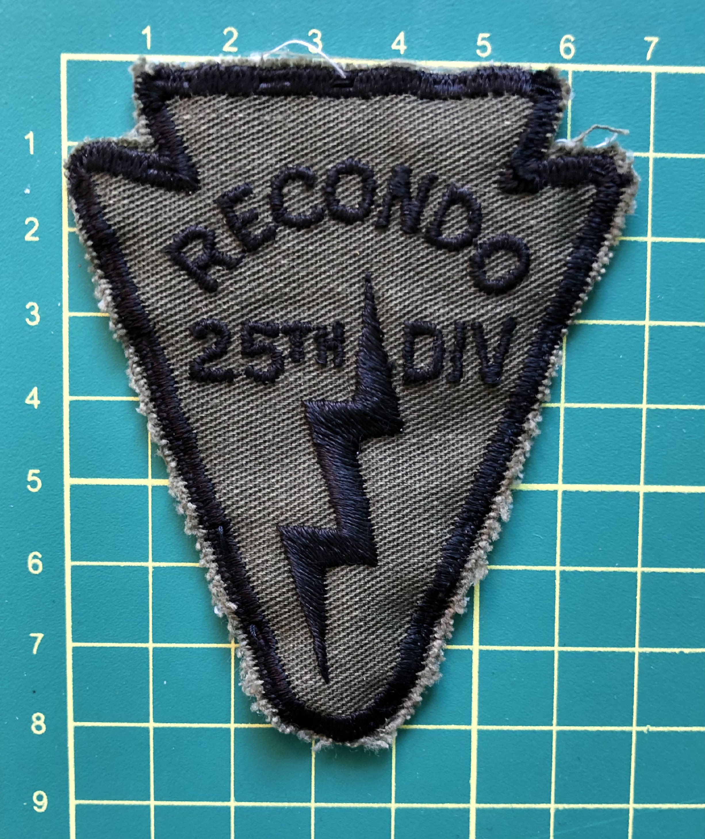 Nášivka 25th Infantry Division RECONDO
