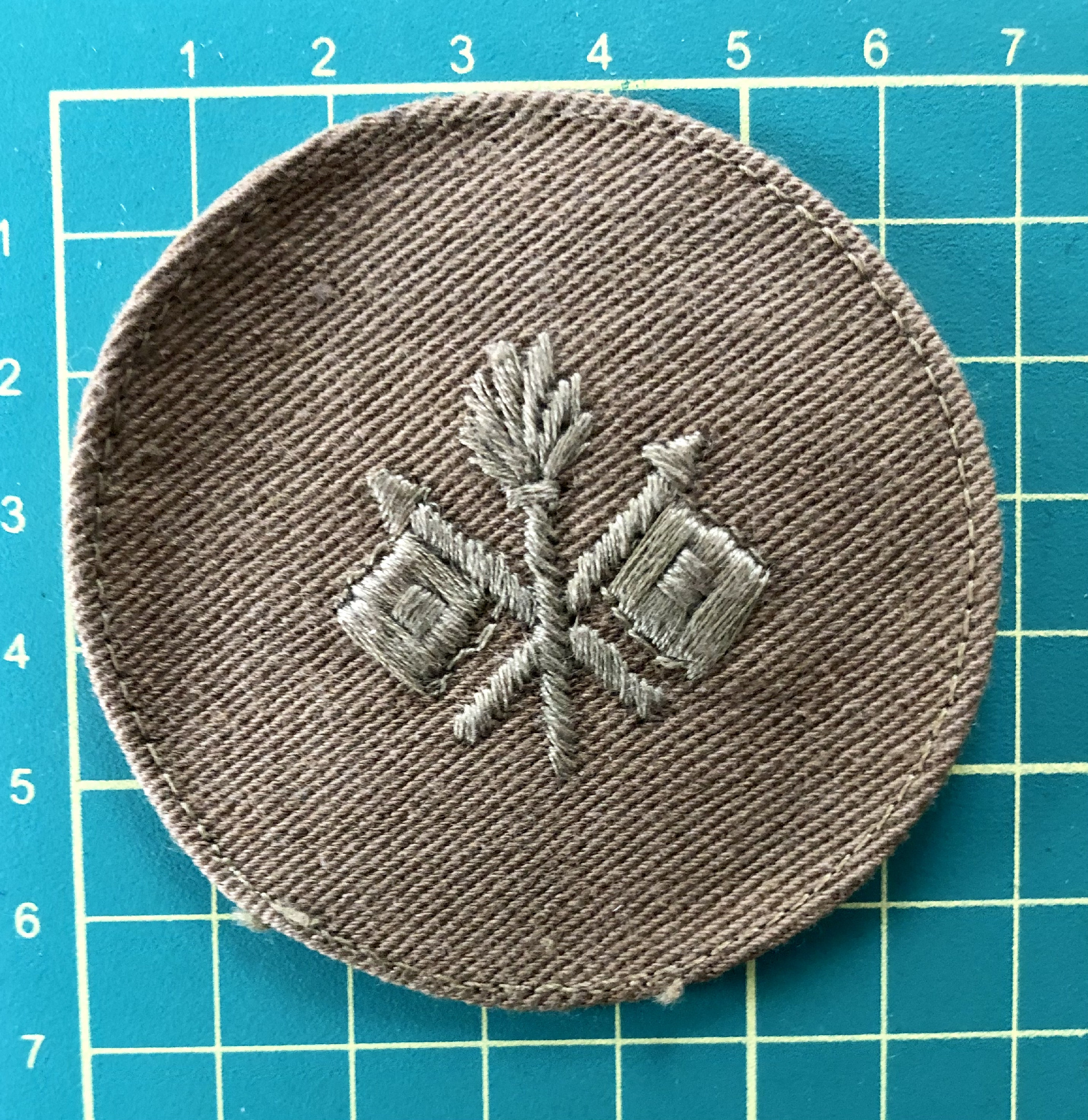 Nášivka WWI US Army Signal Corps - Twill