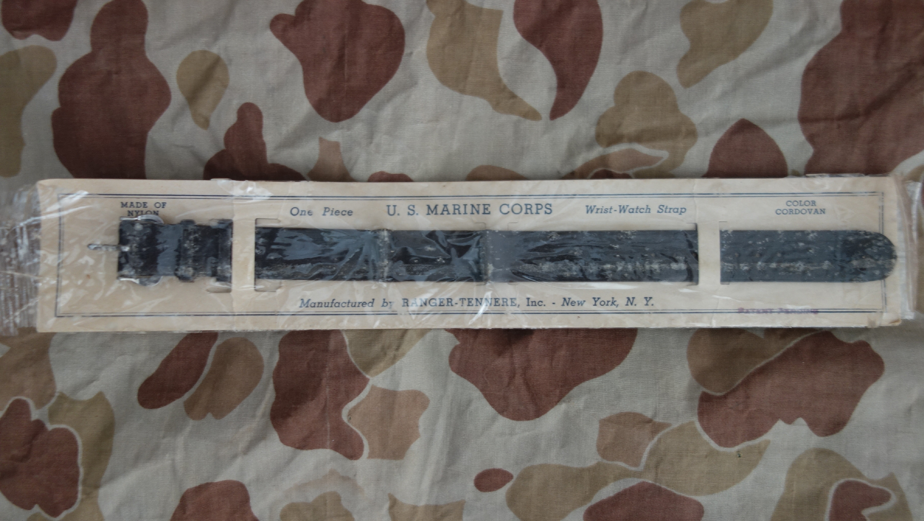 USMC Pásek hodinky WW II