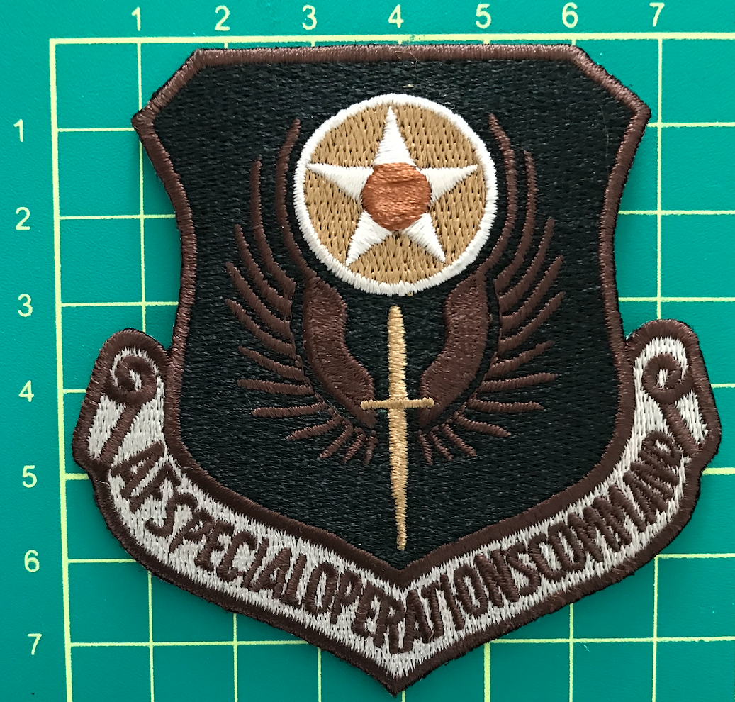 Nášivka Air Force Special Operations Command - desert