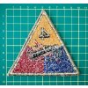 Patch of 4th Armored Division "ROLLING FOURTH"