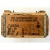 US Wooden ammo box  - US Cal. 30 in 8 RD Clips Bandoleers