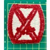 Set of experimental patches 10th Mountain Division.