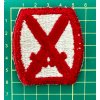 Set of experimental patches 10th Mountain Division.