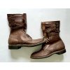 COMBAT SERVICE "DOUBLE BUCKLES" BOOTS  9 1/2 B - 1955